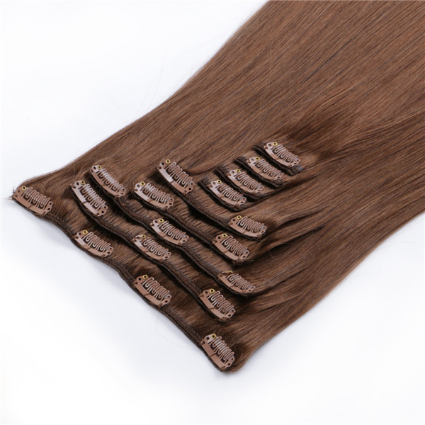 High quanlity clip in human hair extensions 300g XS068